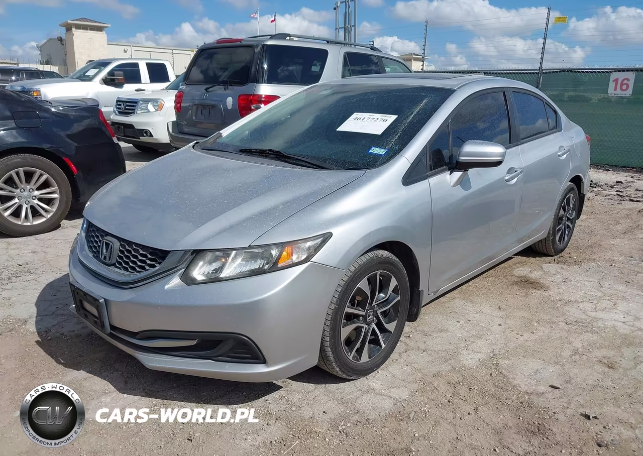2015 Honda Civic Ex VIN:19XFB2F84FE035167 - 2