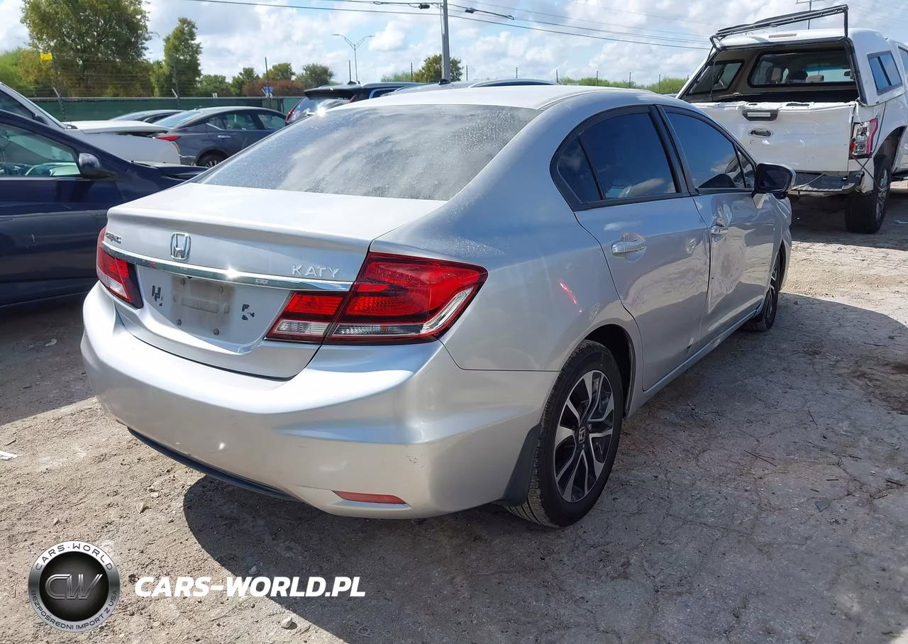 2015 Honda Civic Ex VIN:19XFB2F84FE035167 - 4