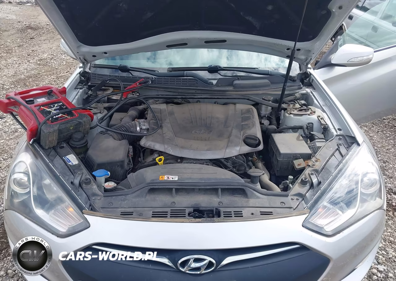 2013 Hyundai Genesis Coupe 3.8L VIN:KMHHU6KJXDU107938 - 10