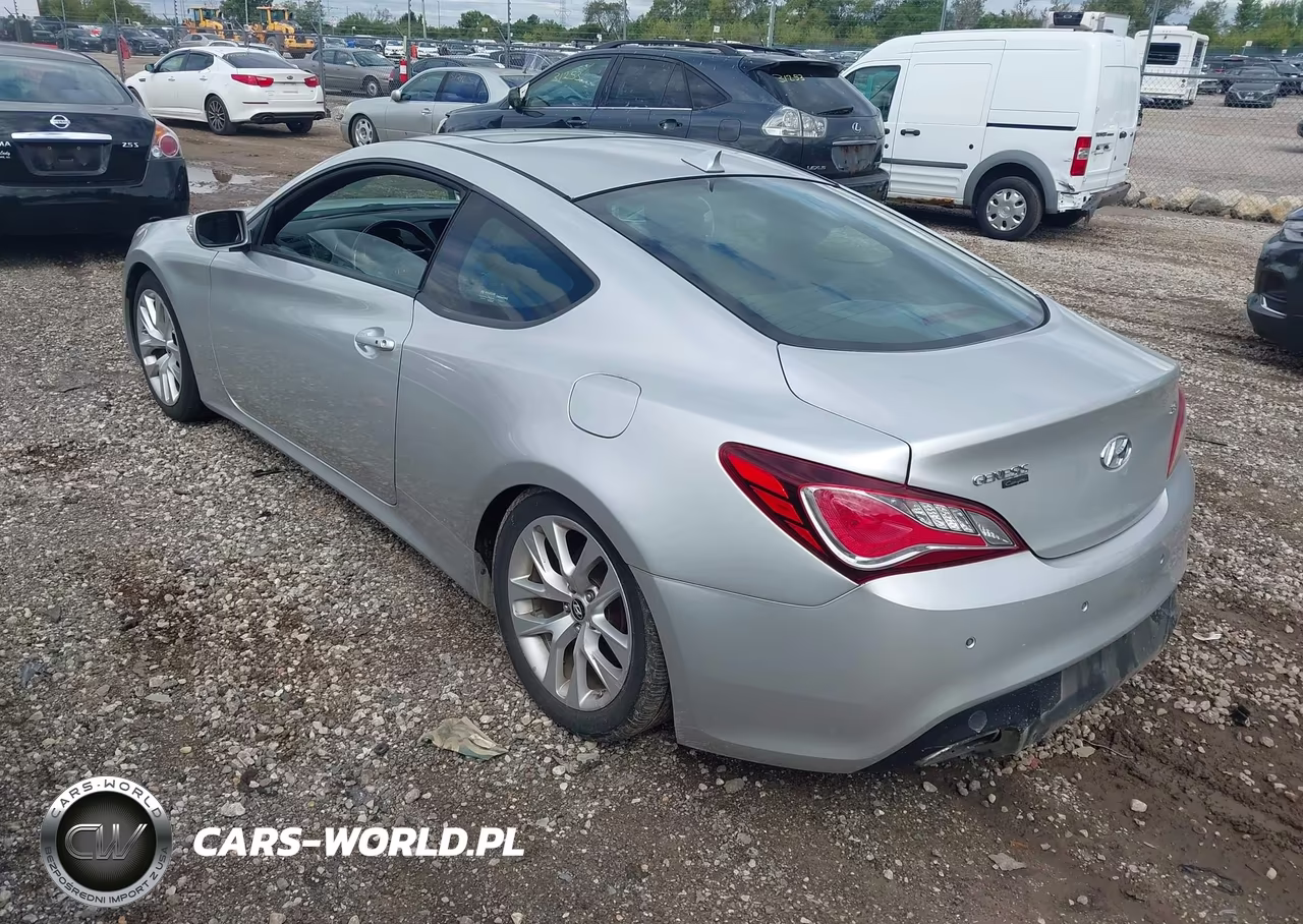 2013 Hyundai Genesis Coupe 3.8L VIN:KMHHU6KJXDU107938 - 3