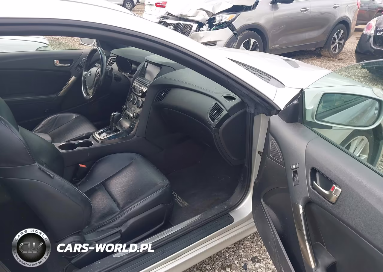 2013 Hyundai Genesis Coupe 3.8L VIN:KMHHU6KJXDU107938 - 5