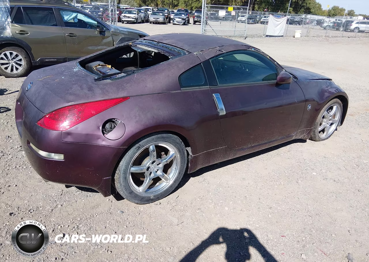 2006 Nissan 350Z Enthusiast VIN:JN1AZ34D86M302391 - 4