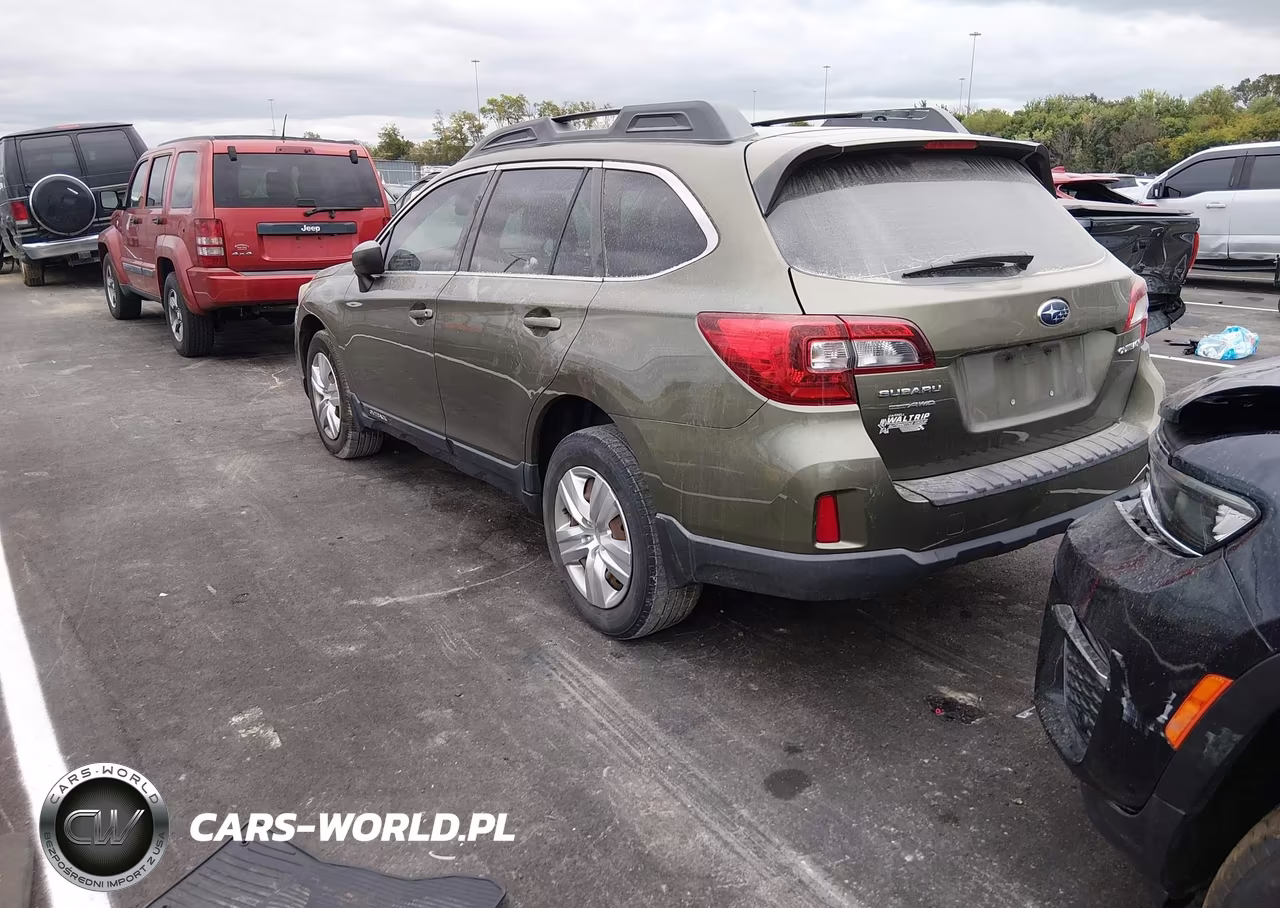 2015 Subaru Outback 2.5I VIN:4S4BSBAC9F3208842 - 3