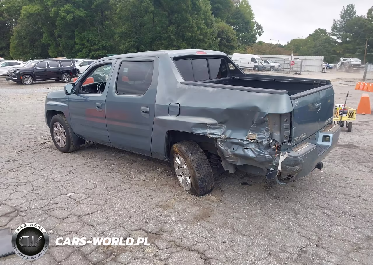 2008 Honda Ridgeline Rts VIN:2HJYK16418H522930 - 3