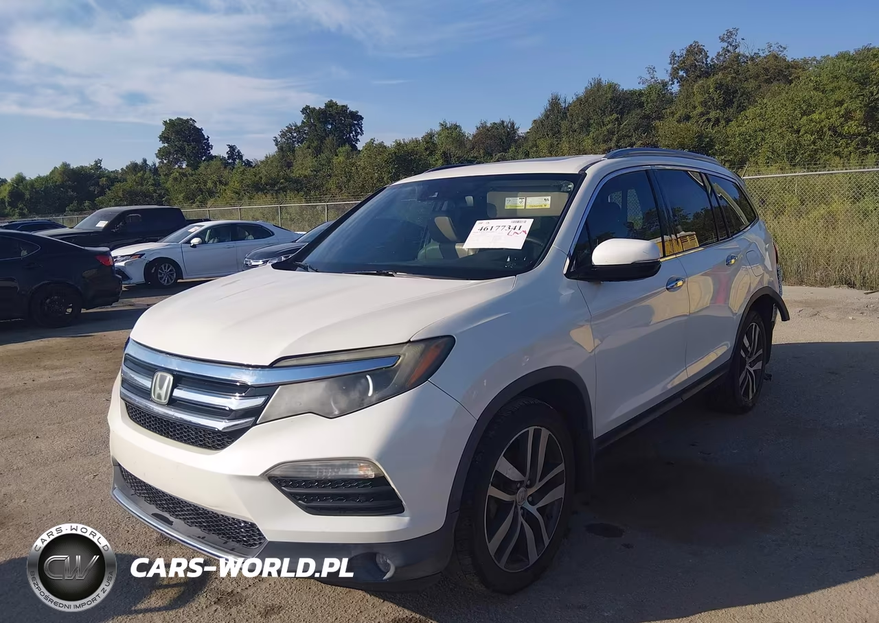 2017 Honda Pilot Touring VIN:5FNYF5H93HB046288 - 2