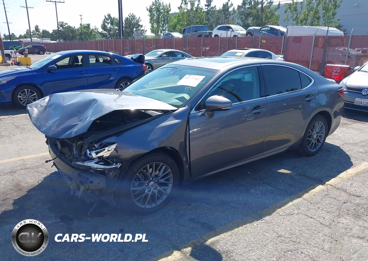 2018 Lexus Es 350 VIN:58ABK1GG5JU091972 - 2