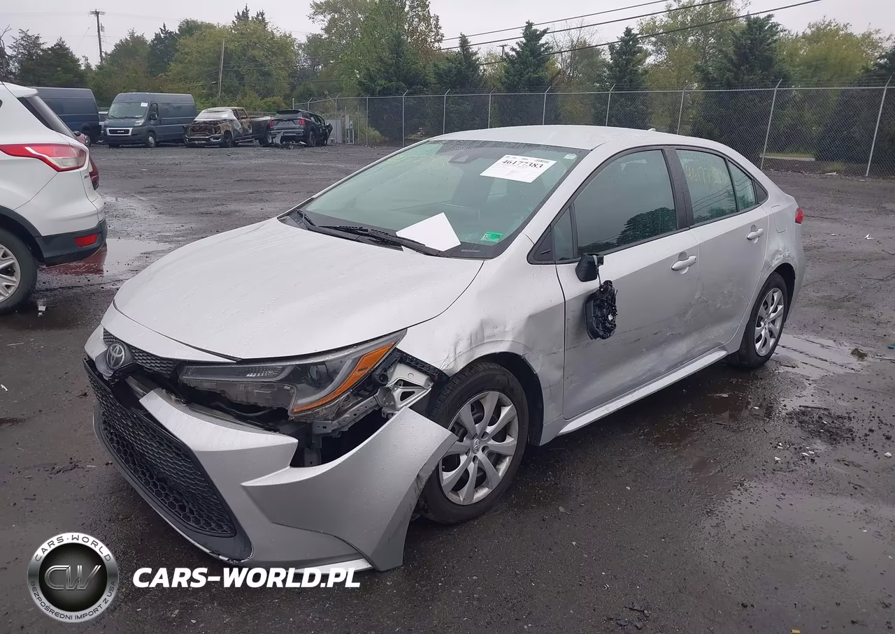 2020 Toyota Corolla Le VIN:5YFEPRAE6LP055434 - 2