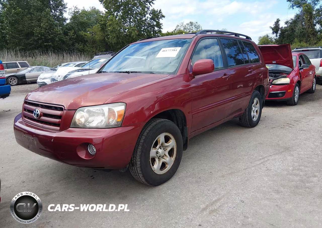 2006 Toyota Highlander VIN:JTEGD21A260132770 - 2