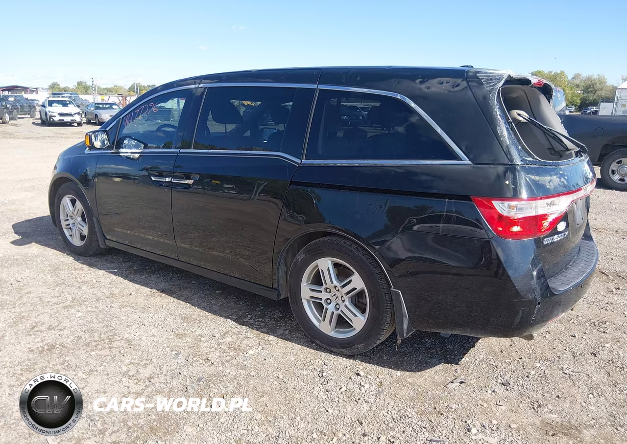 2011 Honda Odyssey Touring-Touring Elite VIN:5FNRL5H94BB037667 - 3