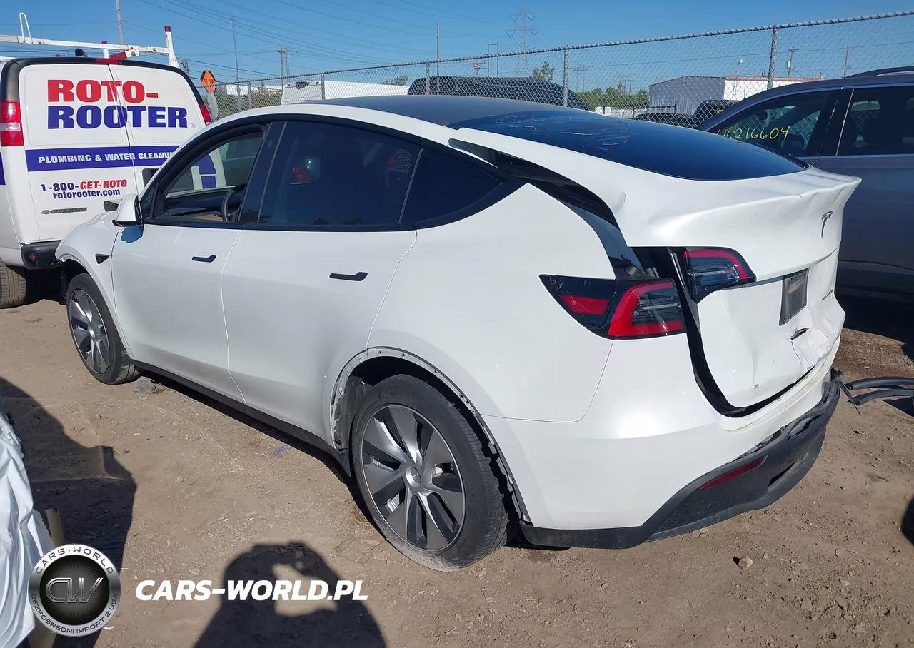 2023 Tesla Model Y Awd-Long Range Dual Motor All-Wheel Drive VIN:7SAYGDEE2PF767003 - 3
