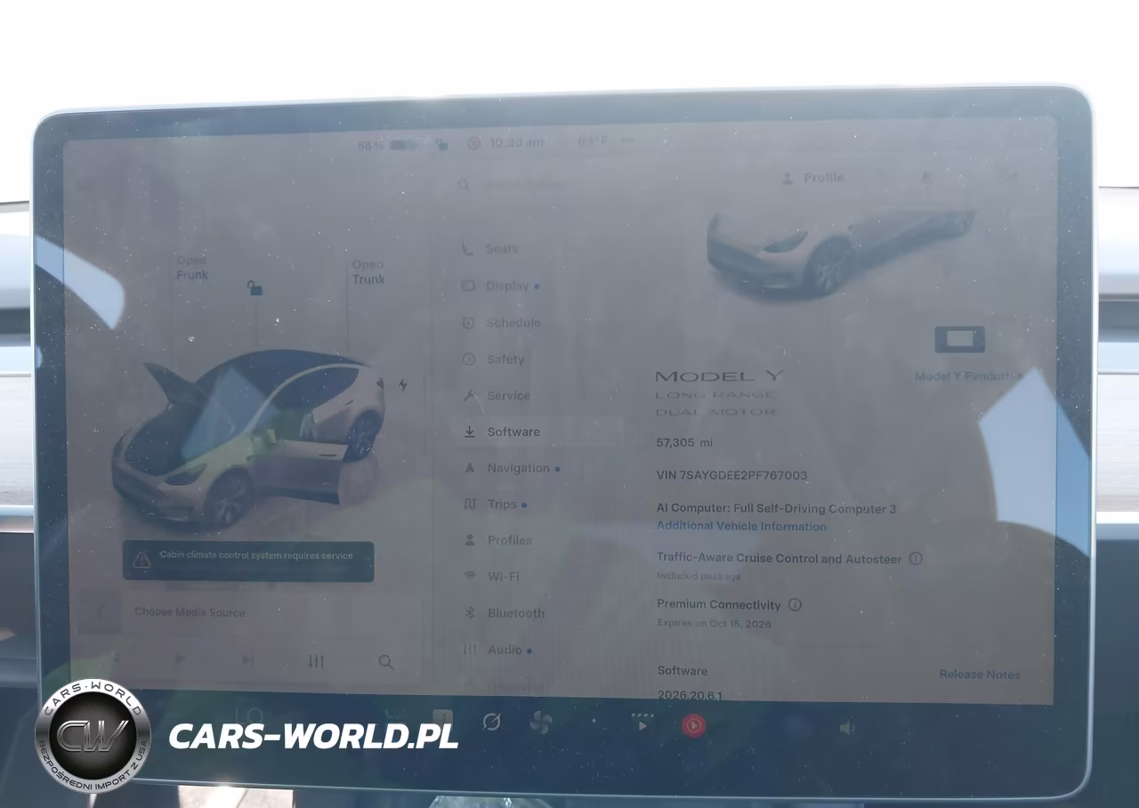 2023 Tesla Model Y Awd-Long Range Dual Motor All-Wheel Drive VIN:7SAYGDEE2PF767003 - 7