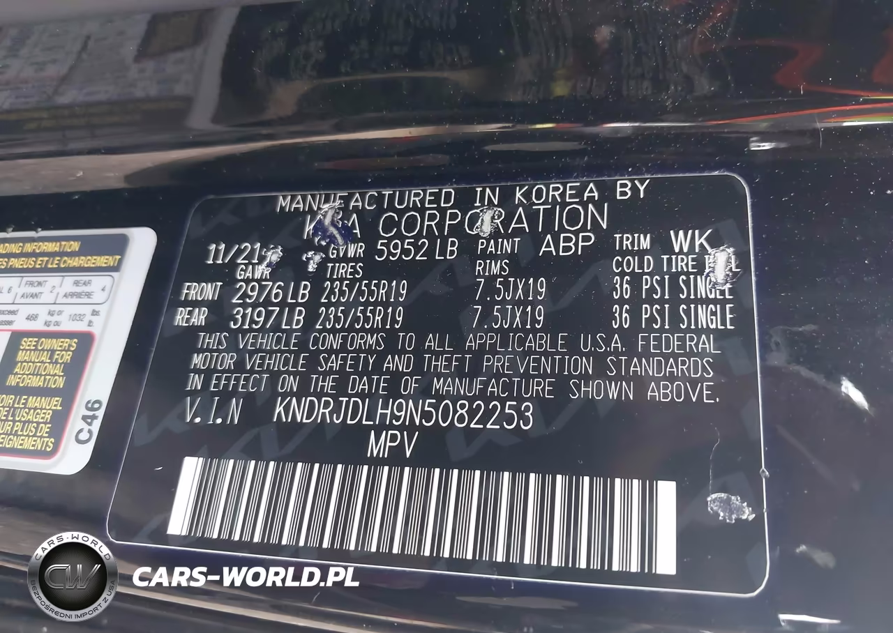 2022 Kia Sorento Plug-In Hybrid Sx VIN:KNDRJDLH9N5082253 - 9