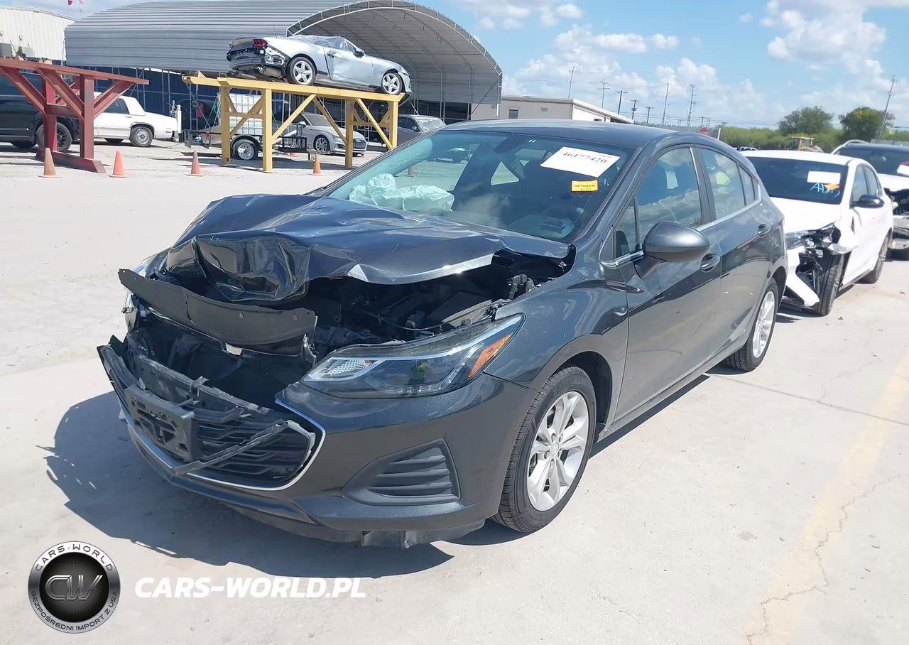 2019 Chevrolet Cruze Lt VIN:3G1BE6SM0KS594431 - 2