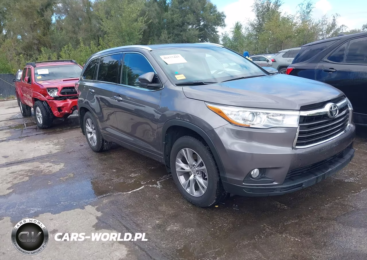 2015 Toyota Highlander Xle V6