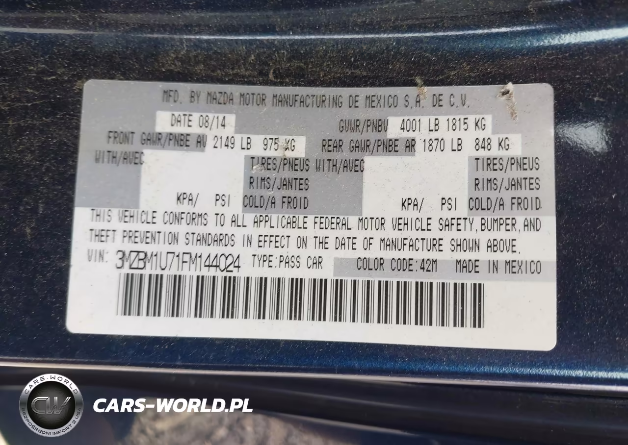 2015 Mazda Mazda3 I Sport VIN:3MZBM1U71FM144024 - 9