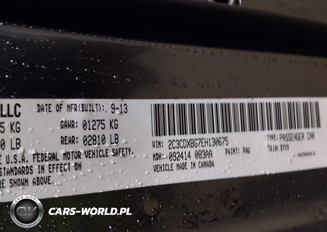 2014 Dodge Charger Se VIN:2C3CDXBG7EH130675 - 9