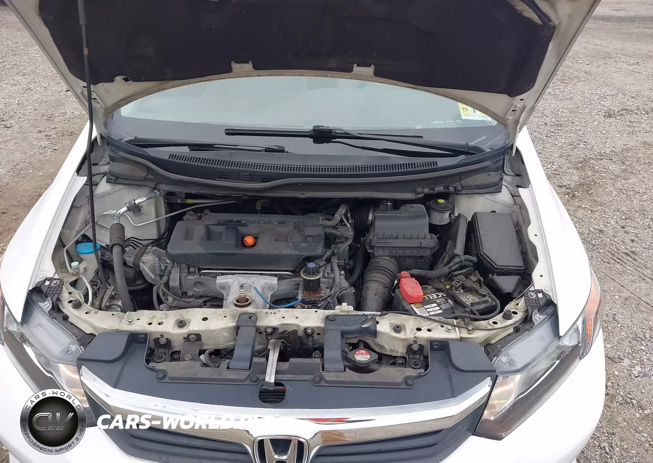 2012 Honda Civic Lx VIN:2HGFB2F55CH610903 - 10