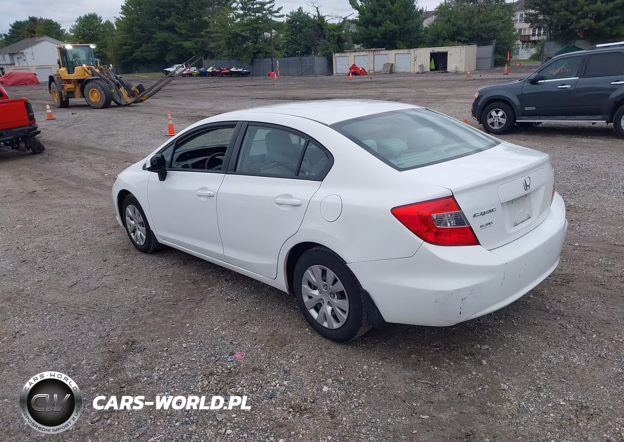 2012 Honda Civic Lx VIN:2HGFB2F55CH610903 - 3