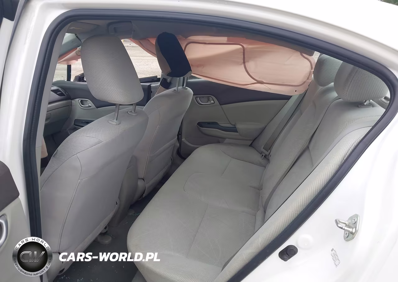 2012 Honda Civic Lx VIN:2HGFB2F55CH610903 - 8