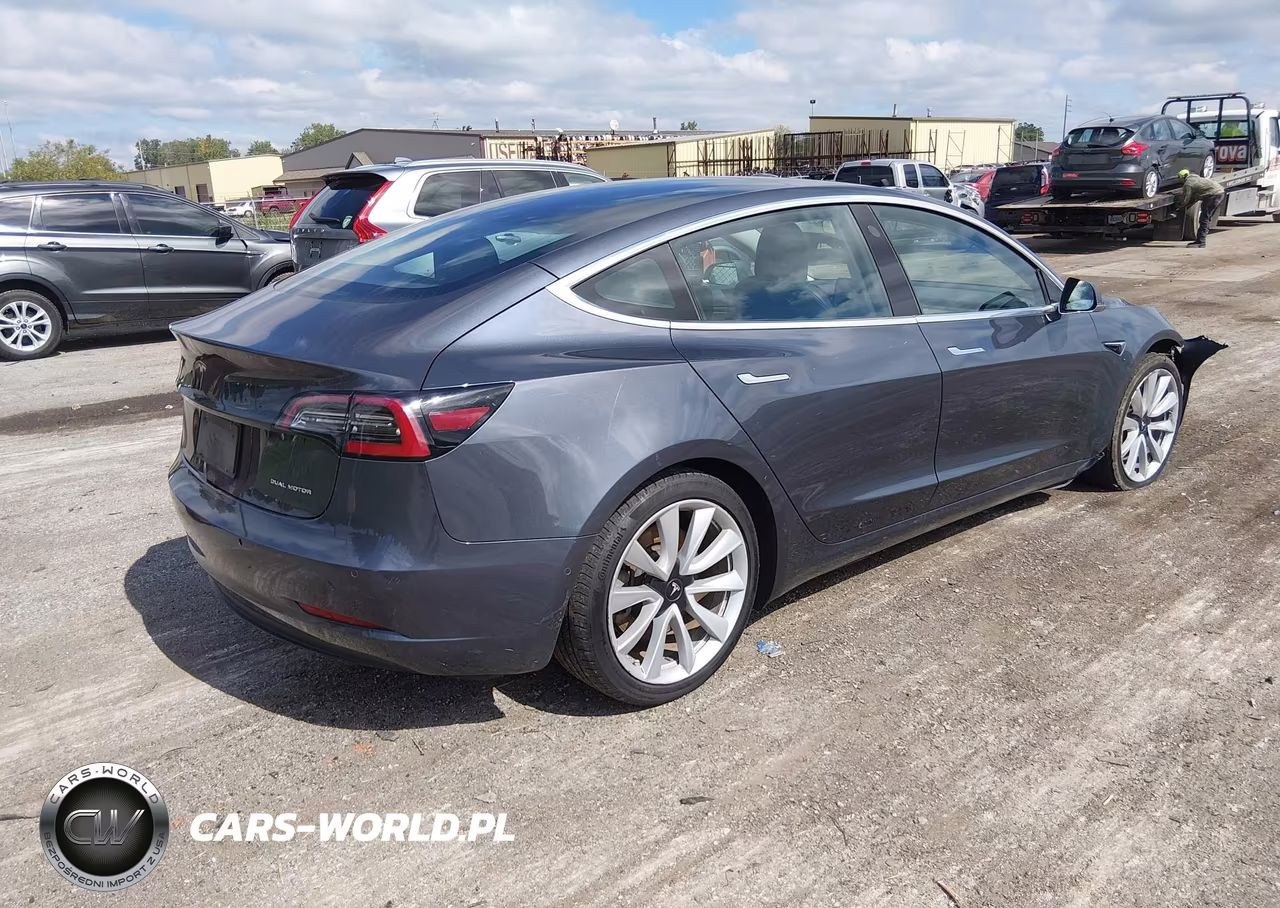 2020 Tesla Model 3 Long Range Dual Motor All-Wheel Drive VIN:5YJ3E1EB9LF666424 - 4