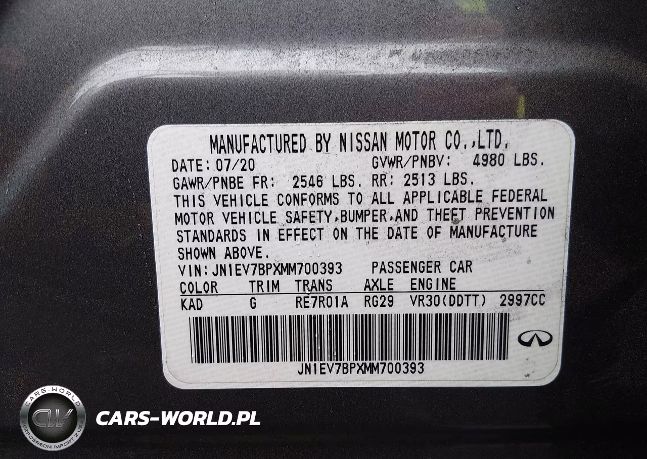 2021 Infiniti Q50 Luxe VIN:JN1EV7BPXMM700393 - 9