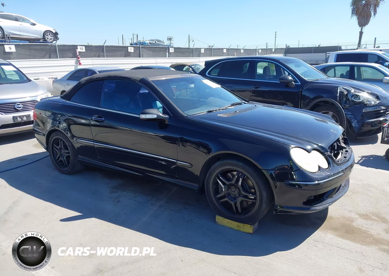 2004 Mercedes-Benz Clk 500 VIN:WDBTK75G44T029350 - 1