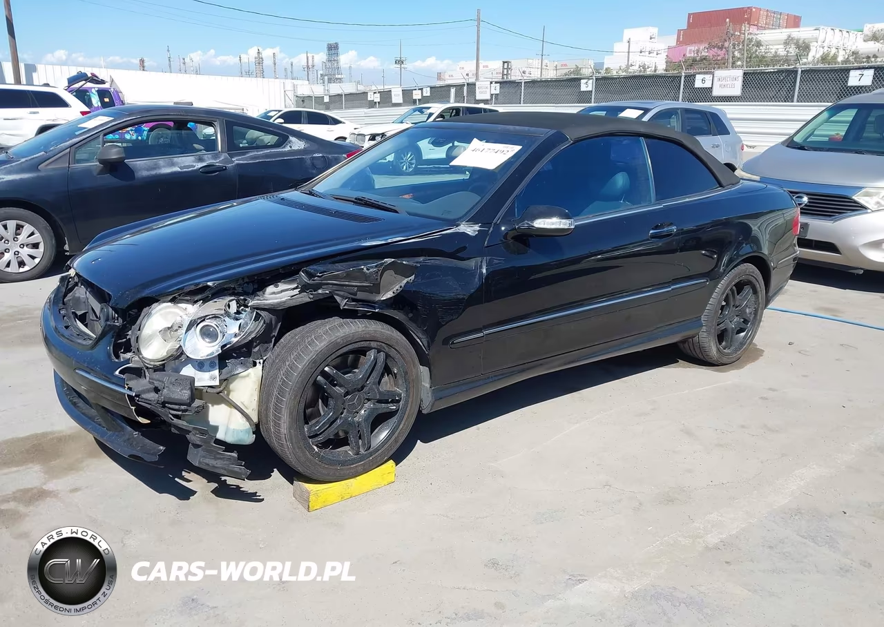2004 Mercedes-Benz Clk 500 VIN:WDBTK75G44T029350 - 2