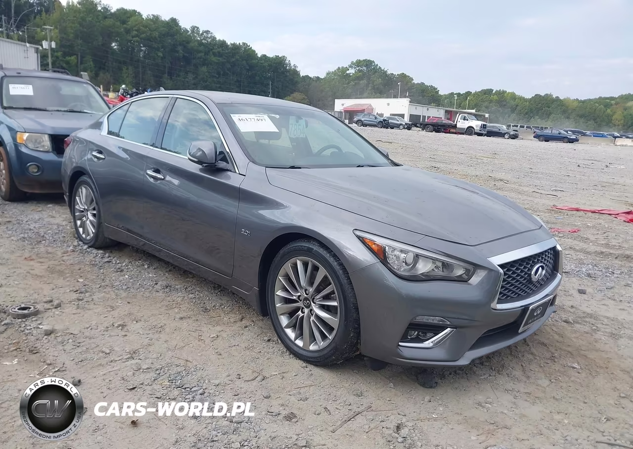 2018 Infiniti Q50 3.0T Luxe VIN:JN1EV7AR5JM432724 - 1