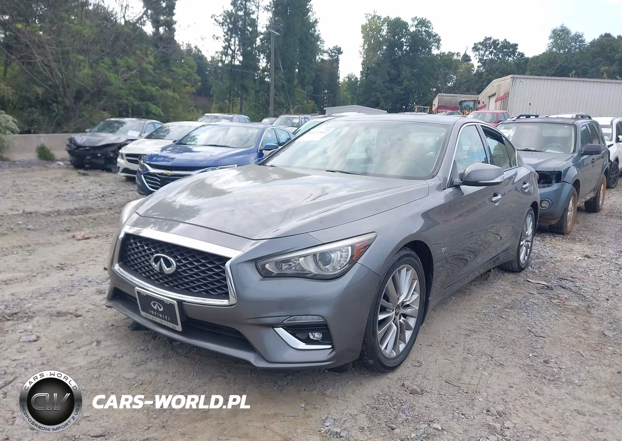 2018 Infiniti Q50 3.0T Luxe VIN:JN1EV7AR5JM432724 - 2