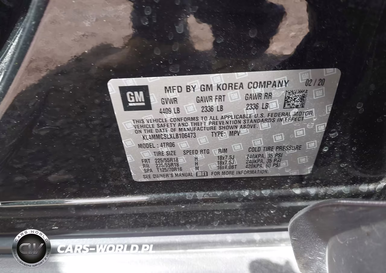 2020 Buick Encore Gx Awd Preferred VIN:KL4MMCSLXLB106473 - 9