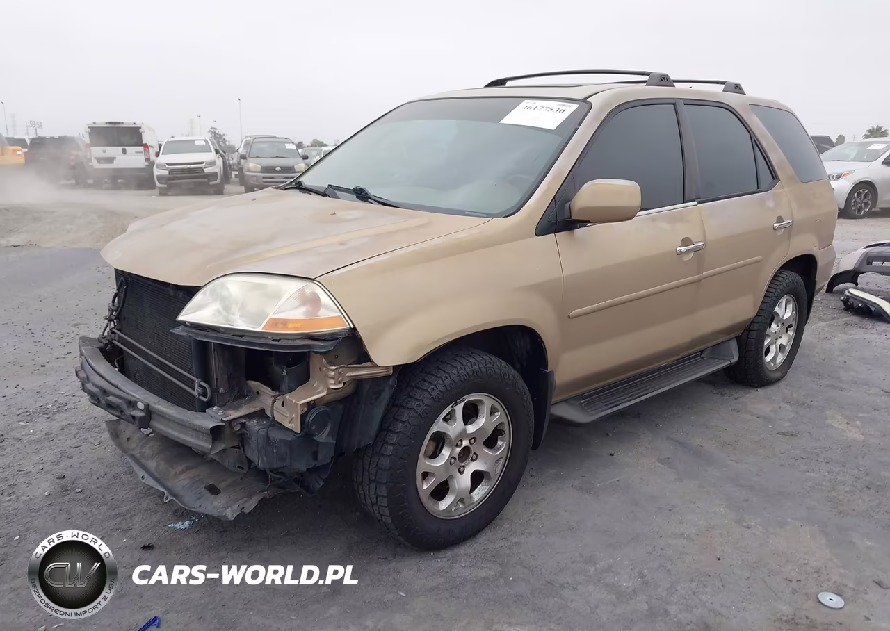 2001 Acura Mdx VIN:2HNYD18891H501645 - 2