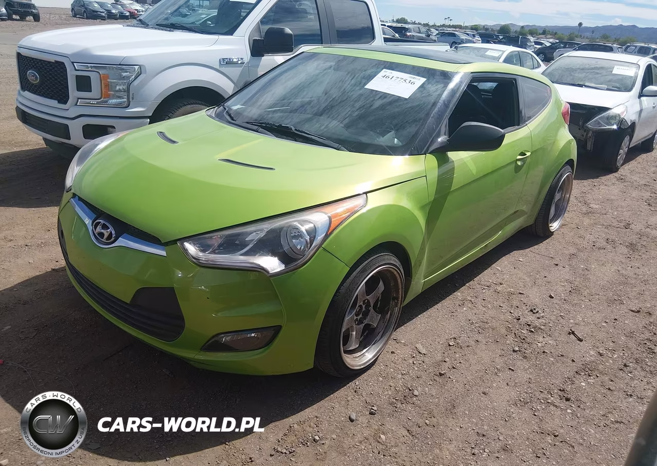 2012 Hyundai Veloster Base W-Black VIN:KMHTC6AD3CU041966 - 2