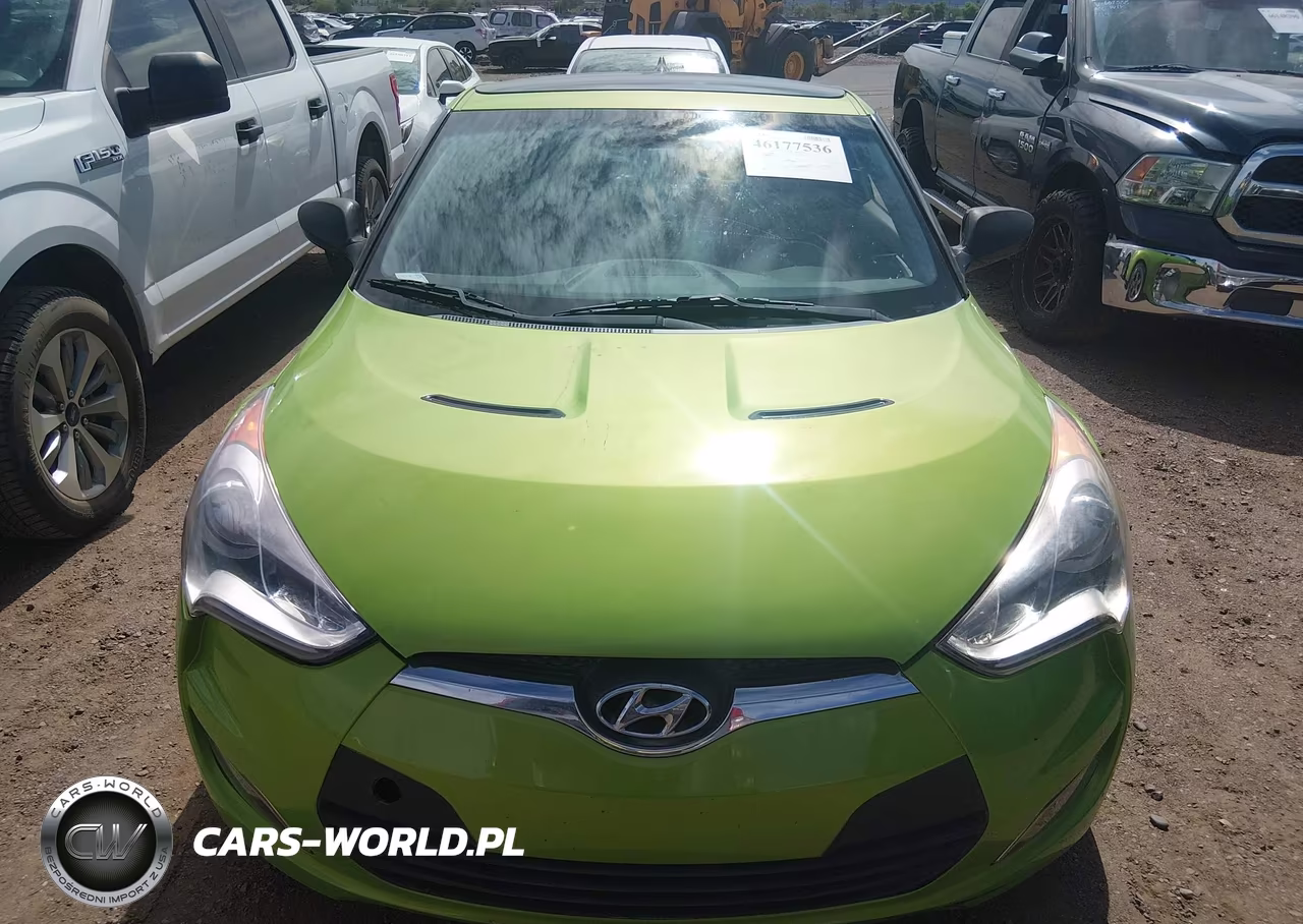 2012 Hyundai Veloster Base W-Black VIN:KMHTC6AD3CU041966 - 6