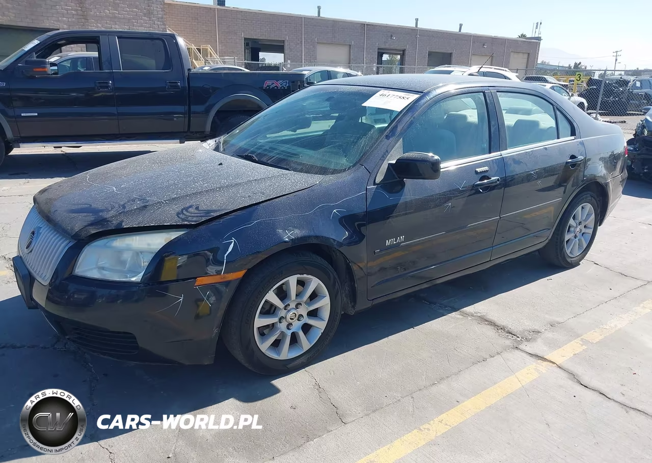 2008 Mercury Milan I4 VIN:3MEHM07Z38R654710 - 2