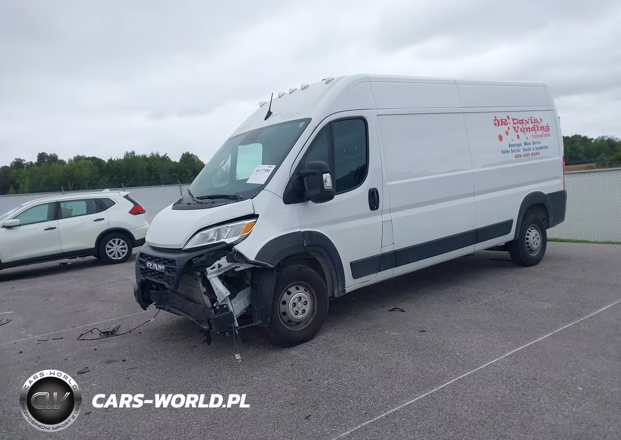 2024 Ram Promaster 2500 Tradesman High Roof 159 Wb W-Pass Seat VIN:3C6LRVDG7RE132434 - 2
