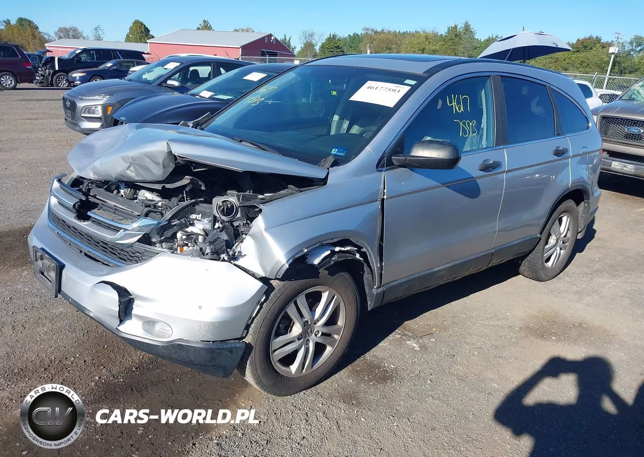 2010 Honda Cr-V Ex VIN:5J6RE4H57AL037217 - 2