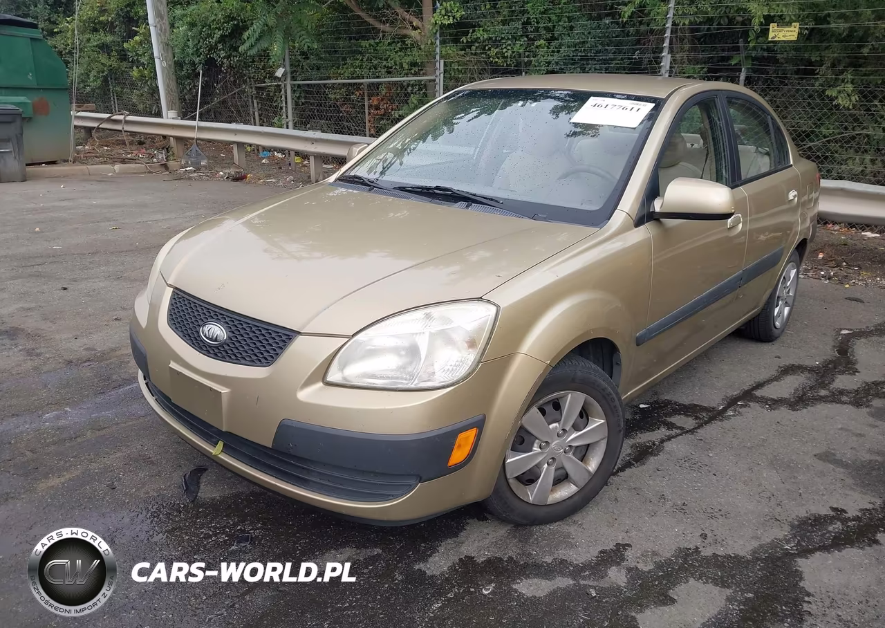 2008 Kia Rio Lx VIN:KNADE123986350846 - 2