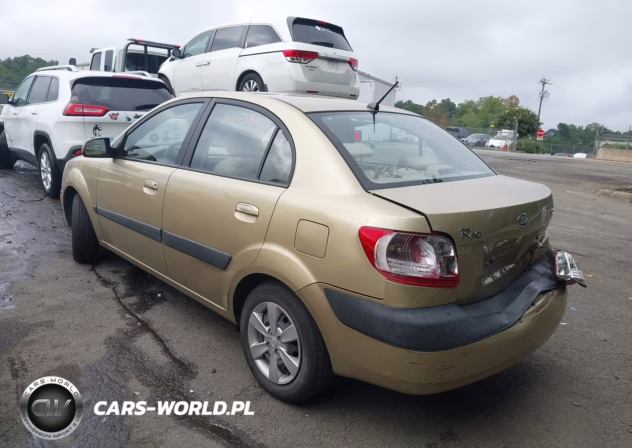 2008 Kia Rio Lx VIN:KNADE123986350846 - 3