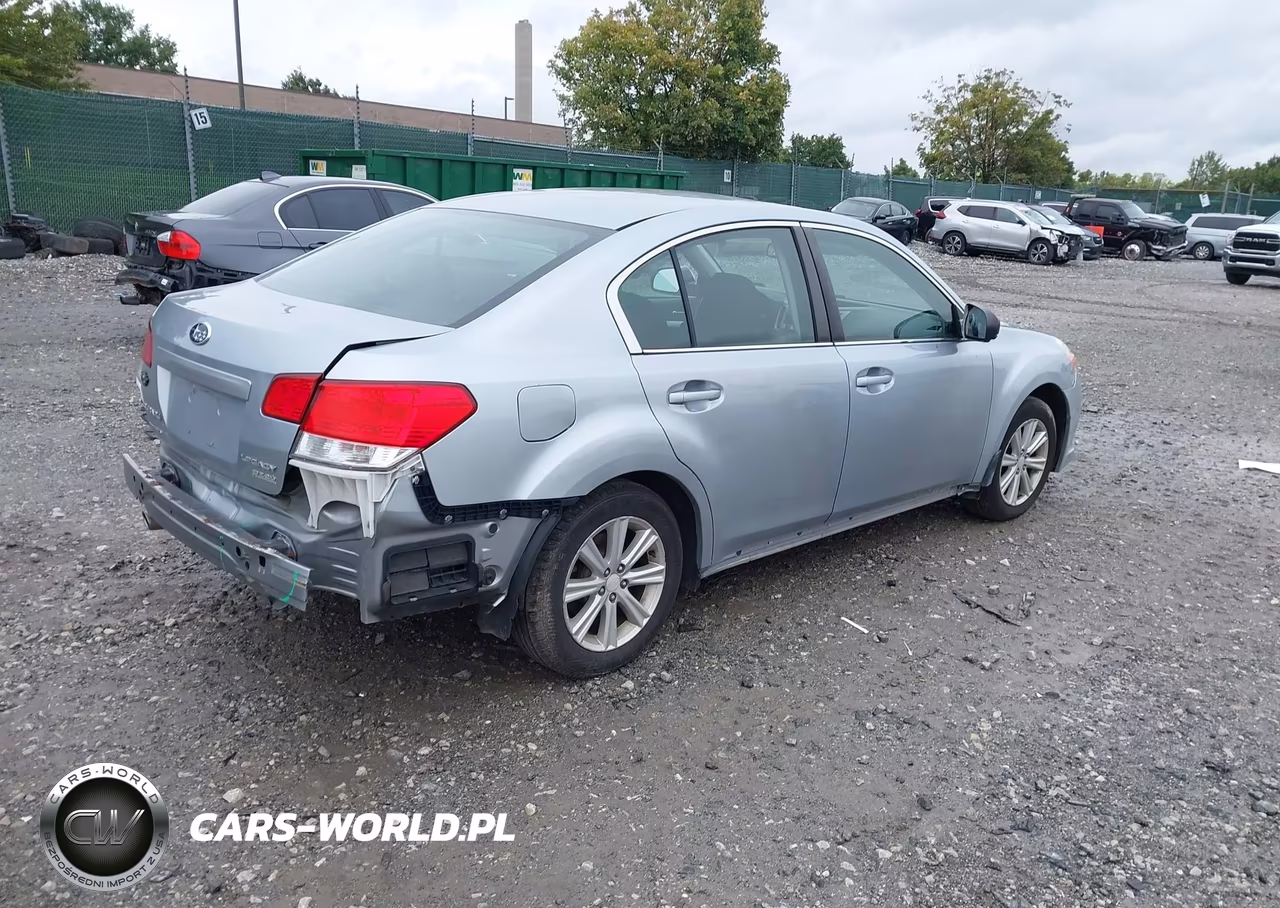 2012 Subaru Legacy 2.5I Premium VIN:4S3BMBG67C3029968 - 4