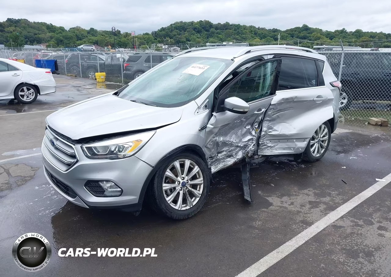 2017 Ford Escape Titanium VIN:1FMCU0J95HUE53075 - 2