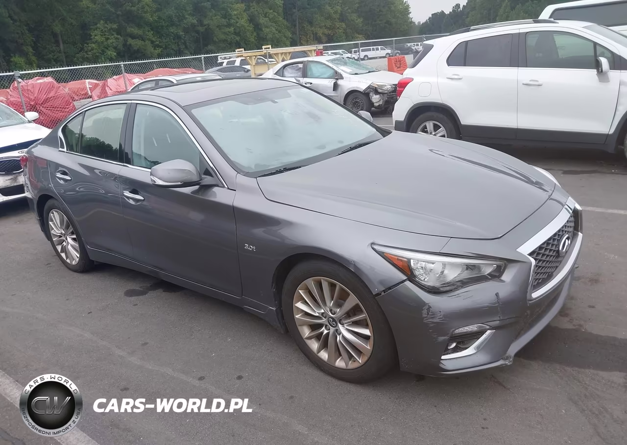 2019 Infiniti Q50 3.0T Luxe VIN:JN1EV7AR2KM557665 - 1