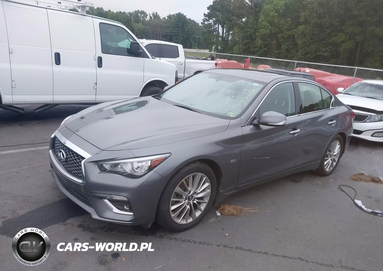 2019 Infiniti Q50 3.0T Luxe VIN:JN1EV7AR2KM557665 - 2