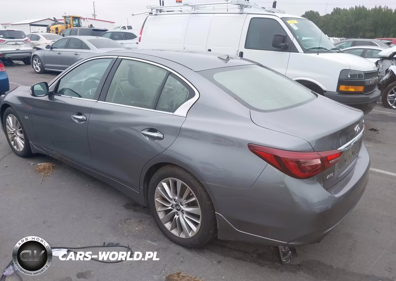 2019 Infiniti Q50 3.0T Luxe VIN:JN1EV7AR2KM557665 - 3