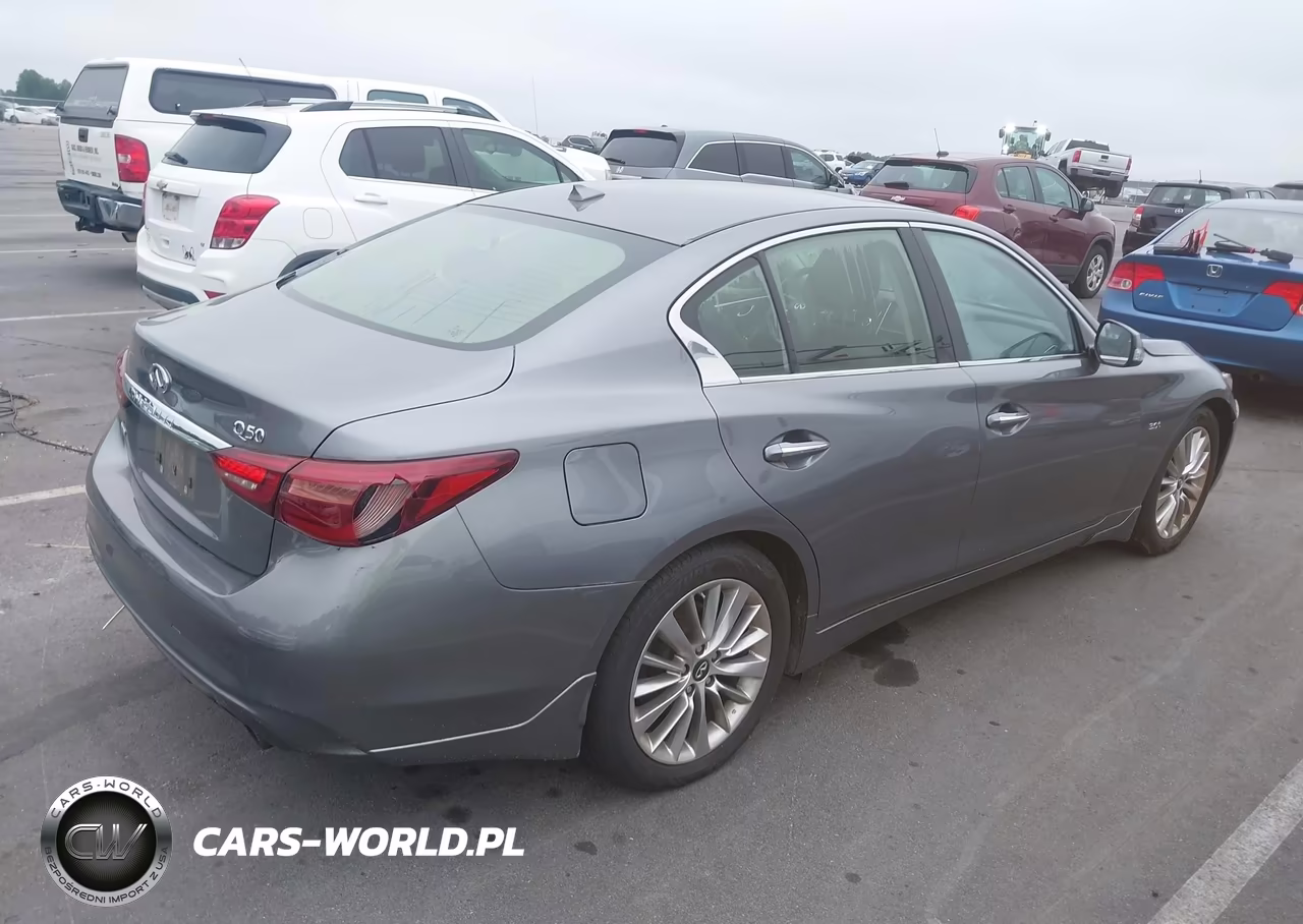 2019 Infiniti Q50 3.0T Luxe VIN:JN1EV7AR2KM557665 - 4