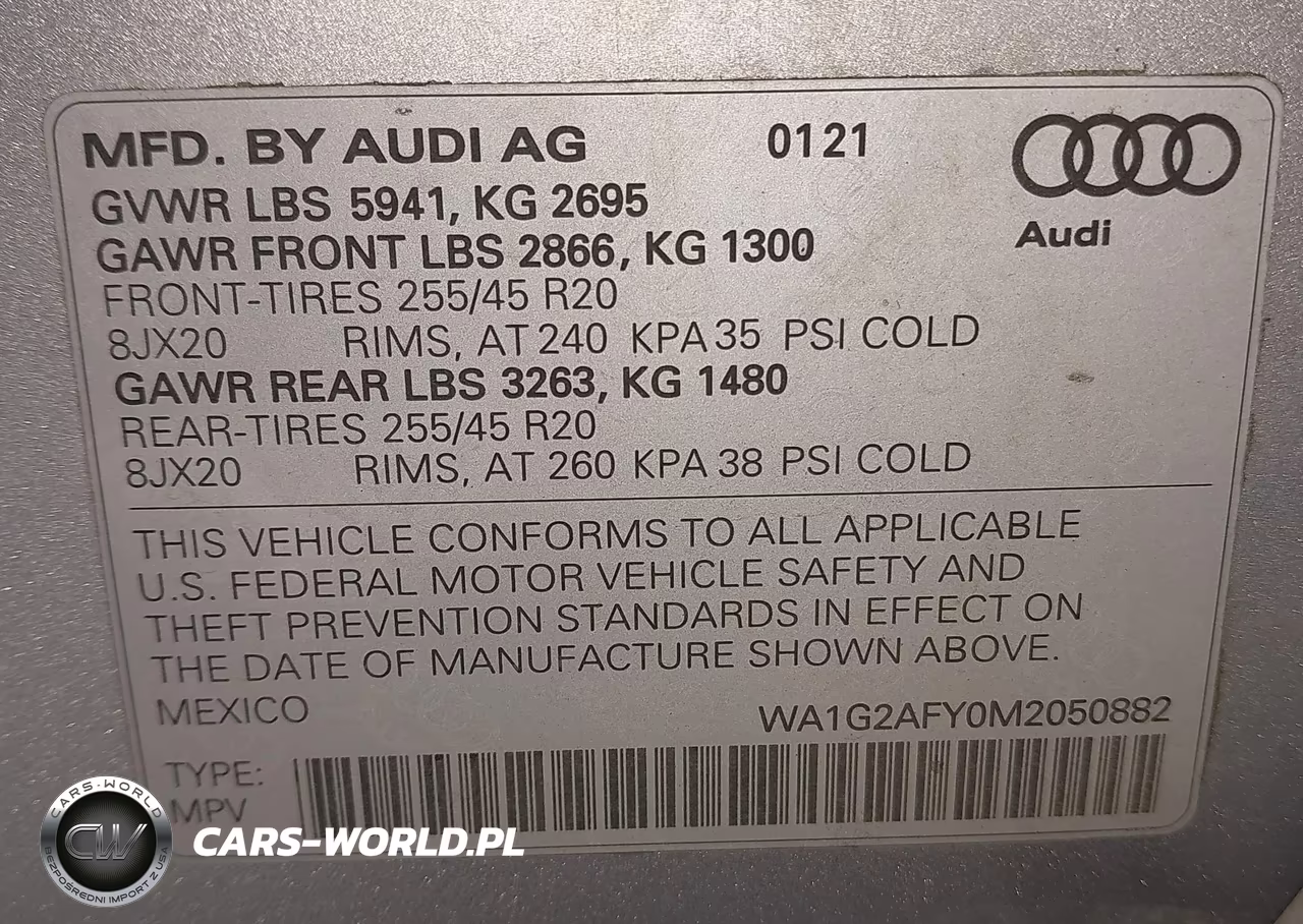 2021 Audi Q5 Premium VIN:WA1G2AFY0M2050882 - 9