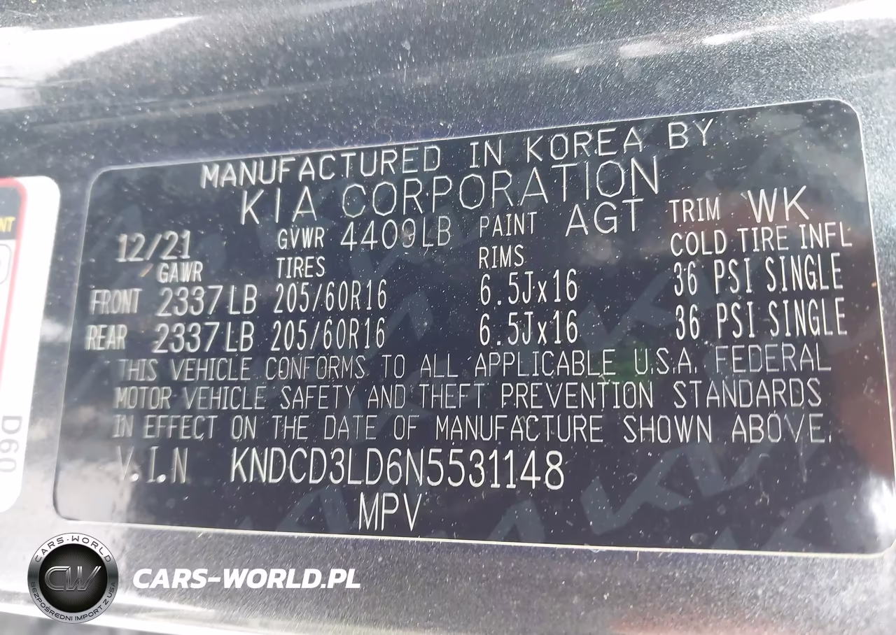 2022 Kia Niro Plug-In Hybrid Ex VIN:KNDCD3LD6N5531148 - 9