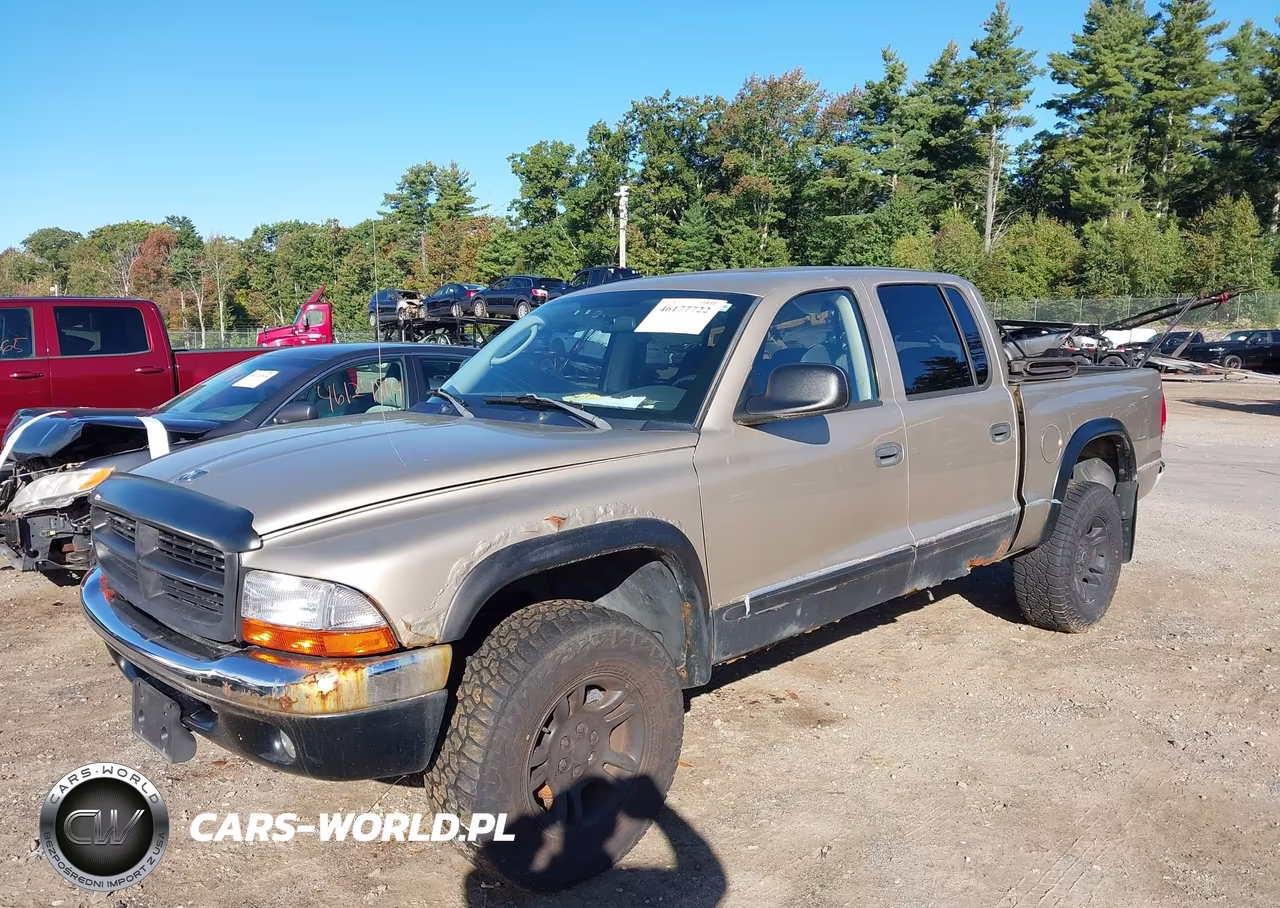 2004 Dodge Dakota Slt VIN:1D7HG48K64S596419 - 2