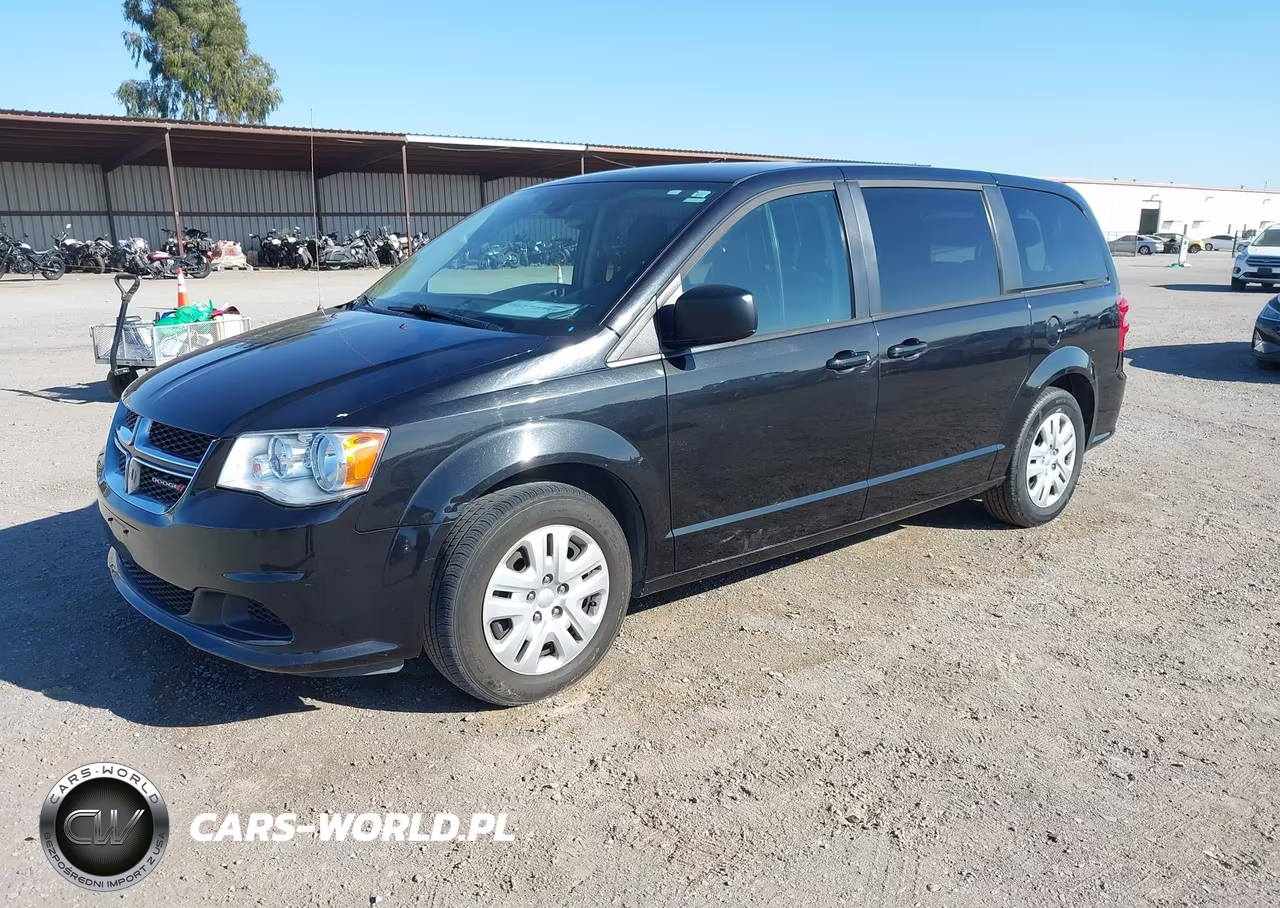 2018 Dodge Grand Caravan Se VIN:2C4RDGBG5JR296784 - 2