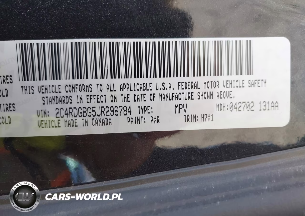 2018 Dodge Grand Caravan Se VIN:2C4RDGBG5JR296784 - 9