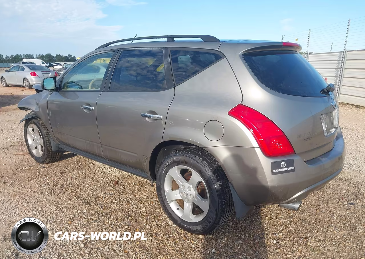 2004 Nissan Murano Sl VIN:JN8AZ08T14W216861 - 3